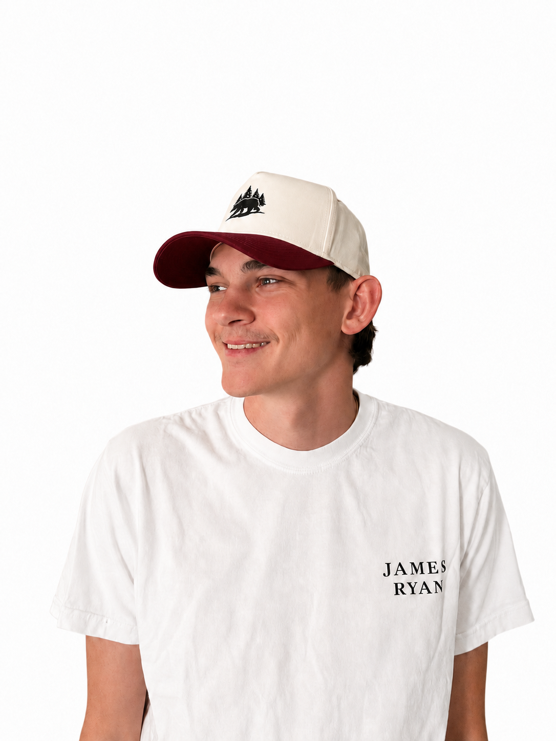 Bear & Pines Two-Tone Cap — Outdoor Truckers Hat